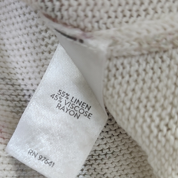 J. Jill Cream Floral Blouse - Picture 4 of 11